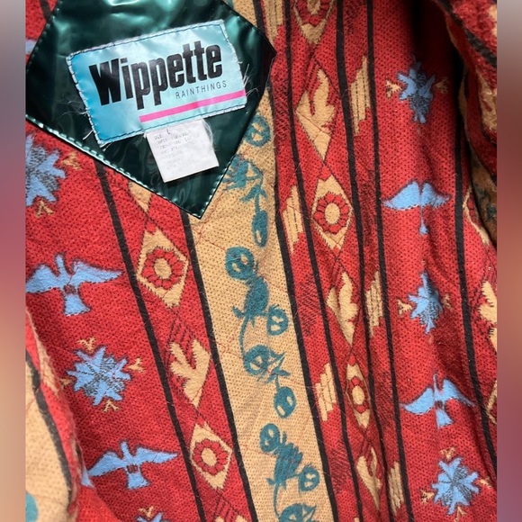 🔺SOLD🔺Vintage metallic green raincoat 80s hooded coat
Wippette raincoat - Picture 3 of 6